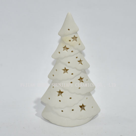 Tobs Tree und White Star Candle Holder - Weihnachtskerzenlichthalter