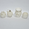 4 Design Keramik Tannenzapfen Form Serie / Kerzenhalter