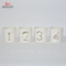 New Design White Digital Design Keramikkerze