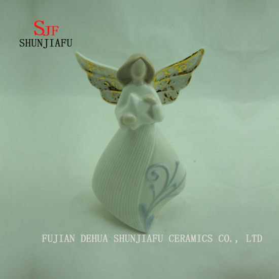 4 PCS / eine Vielzahl von Design Keramik Engel Einrichtungsgegenstände / C.