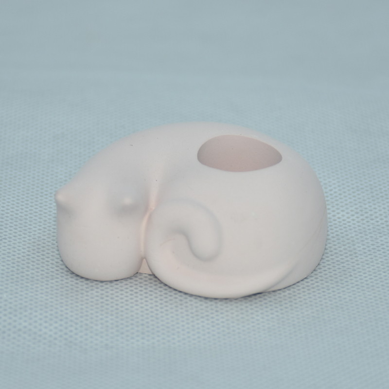Weißer Marmor Design Diatomite Zahnbürstenhalter
