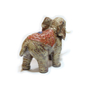 Keramik-Elefant zieht Baby-Elefanten-Keramik-große Elefant-Statue-Keramik-Tier-Verzierung