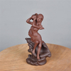 Statue Beauty Sitzen auf Conch Woman Goddess Keramik Backflow Weihrauchbrenner