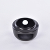 Schwarz glänzende Glasur Schwarz Sake Pot Wachs Wachs Wacher schwarzer Keramik Sake Set