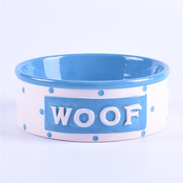 Lucy Ruby Coco Exklusive Verwendung Pink Ceramic Pet Feeder Ceramic Dog Bowl