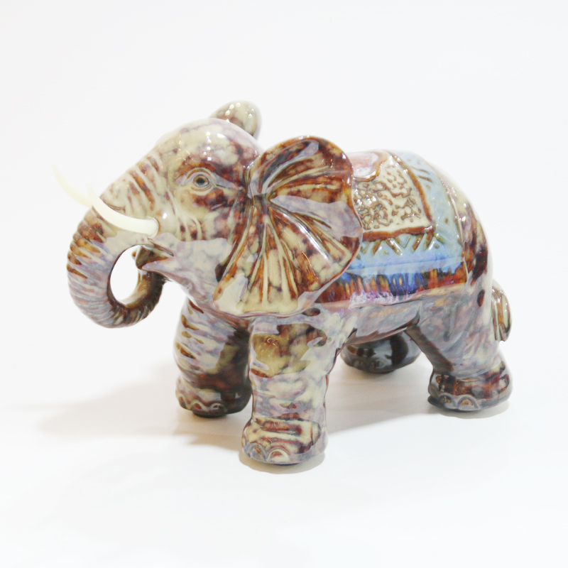 Keramik Elefant Statue Keramik Tier Ornament