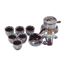 Produktionsunternehmen Direktverkauf Creative Rotary Ceramic Tea Set Automatischer Brühtee