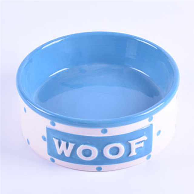 Lucy Ruby Coco Exklusive Verwendung Pink Ceramic Pet Feeder Ceramic Dog Bowl