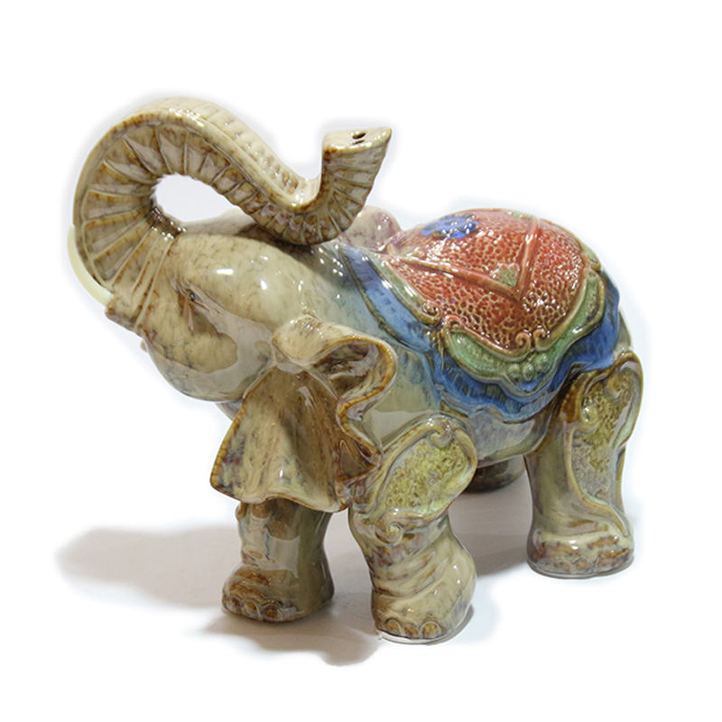 Keramik-Elefanten zum Verkauf Vintage-Keramik-Elefanten-Haushalts-Tischdekoration
