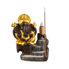 Handmade Crafts Räuchergefäßhalter Wasserfall Fließender Rauch Rückfluss Keramik Unterschiedliche Farbe Wählen Sie Ganesha Weihrauchbrenner